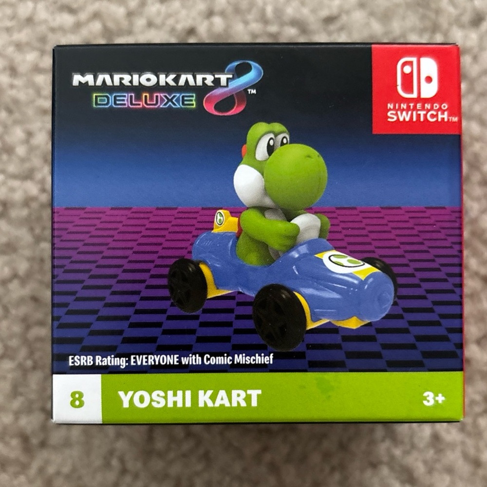 McDonald’s Happy Meal 2024 Mario Kart Deluxe #8 Yoshi Kart New Nintendo Switch